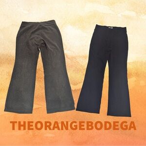 Women's Black and Gray Joggers